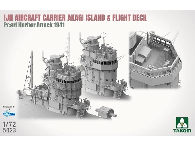 Ijn Aircraft Carrier Akagi - Island And Flight Deck, Pearl Harbor Attack 1941 - image 5