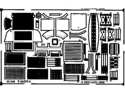 T-26/ BT2 1/35 - Mirage - image 1