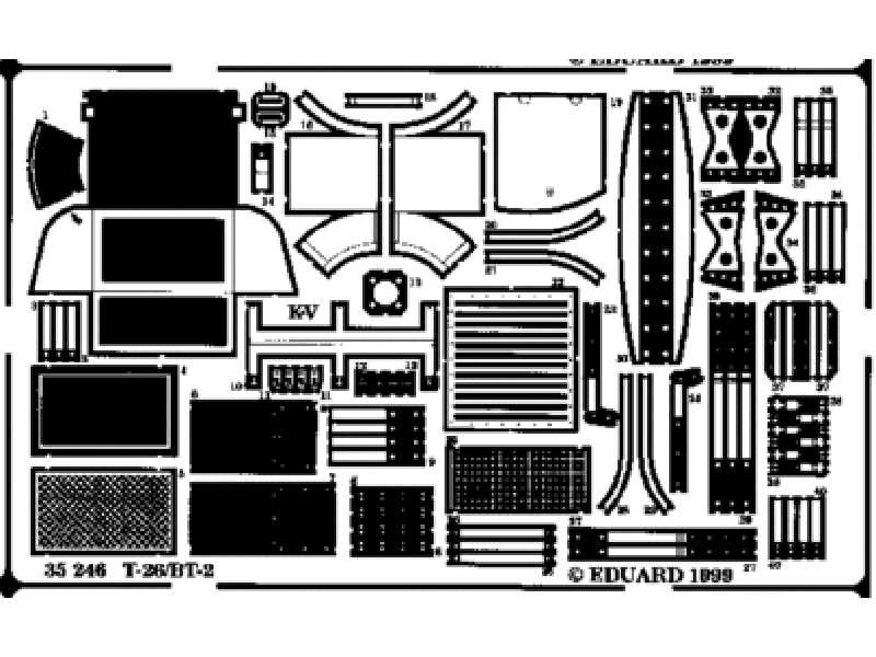 T-26/ BT2 1/35 - Mirage - image 1