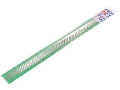 Tamiya Clear Plastic Beams 3mm Pipe - 6 pcs. - image 1