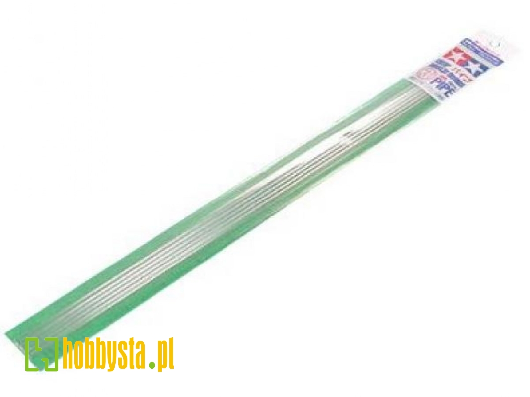 Tamiya Clear Plastic Beams 3mm Pipe - 6 pcs. - image 1