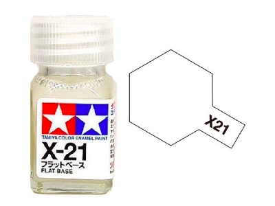 Enamel Mini X-21 Flat Base - image 1