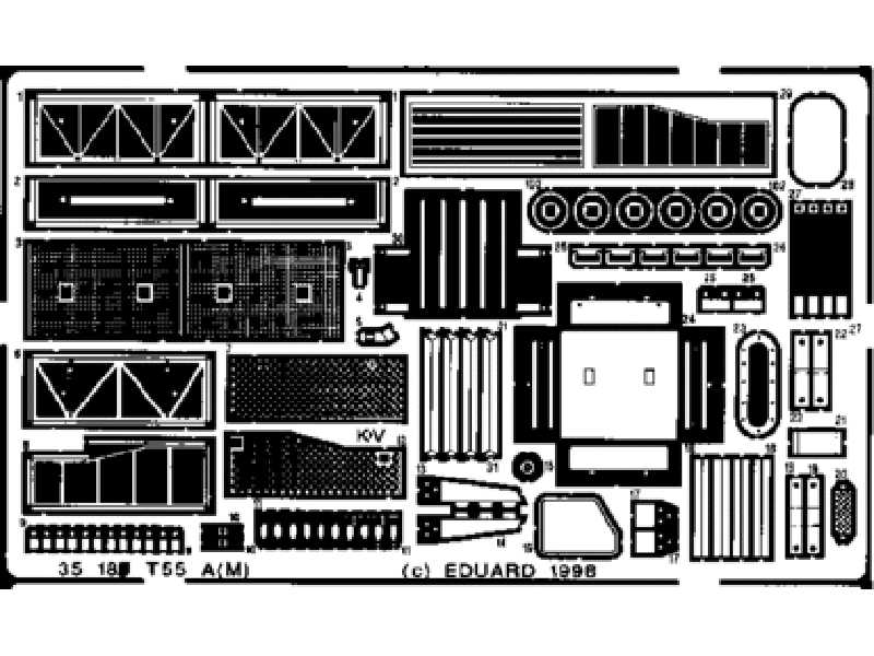 T-55AM 1/35 - Esci - image 1