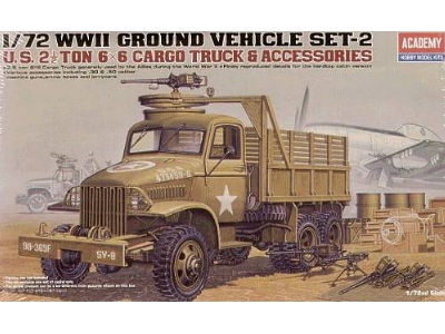 U.S. 21/2 Ton 6x6 Cargo Truck & Accessories - image 1