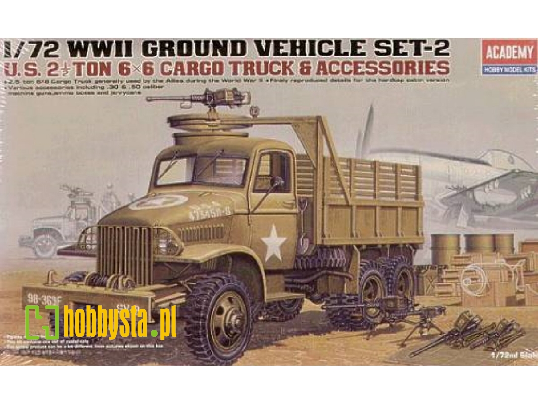 U.S. 21/2 Ton 6x6 Cargo Truck & Accessories - image 1