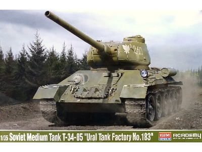 Soviet Medium Tank T-34-85 'ural Tank Factory No. 183' - image 1