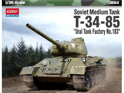 Soviet Medium Tank T-34-85 'ural Tank Factory No. 183' - image 3