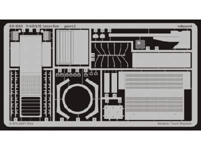 T-55AM interior 1/35 - Skif - image 1