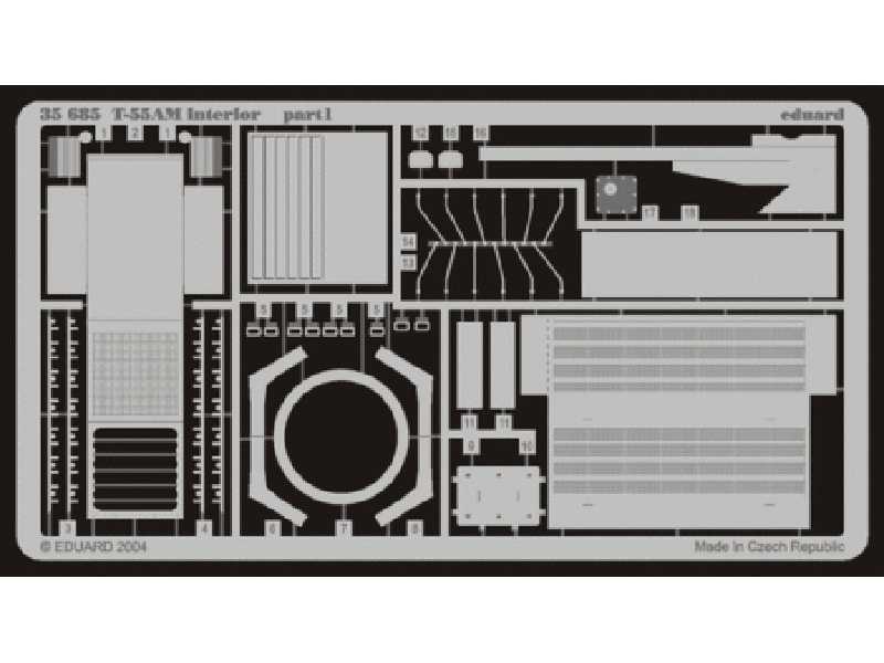 T-55AM interior 1/35 - Skif - image 1