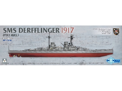SMS Derfflinger 1917 Full Hull w/metal barrels - image 1