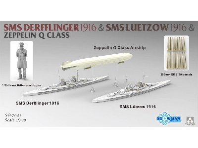 SMS Derfflinger 1916 & SMS Lützow 1916 & Zeppelin Q Class Limited Edition - image 3