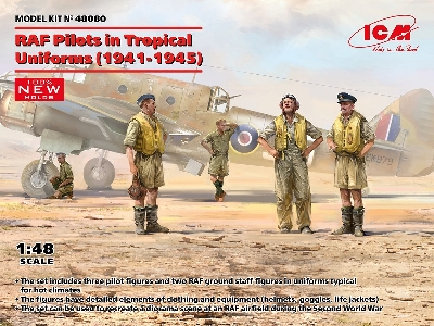 Raf Pilots In Tropical Uniforms - image 1