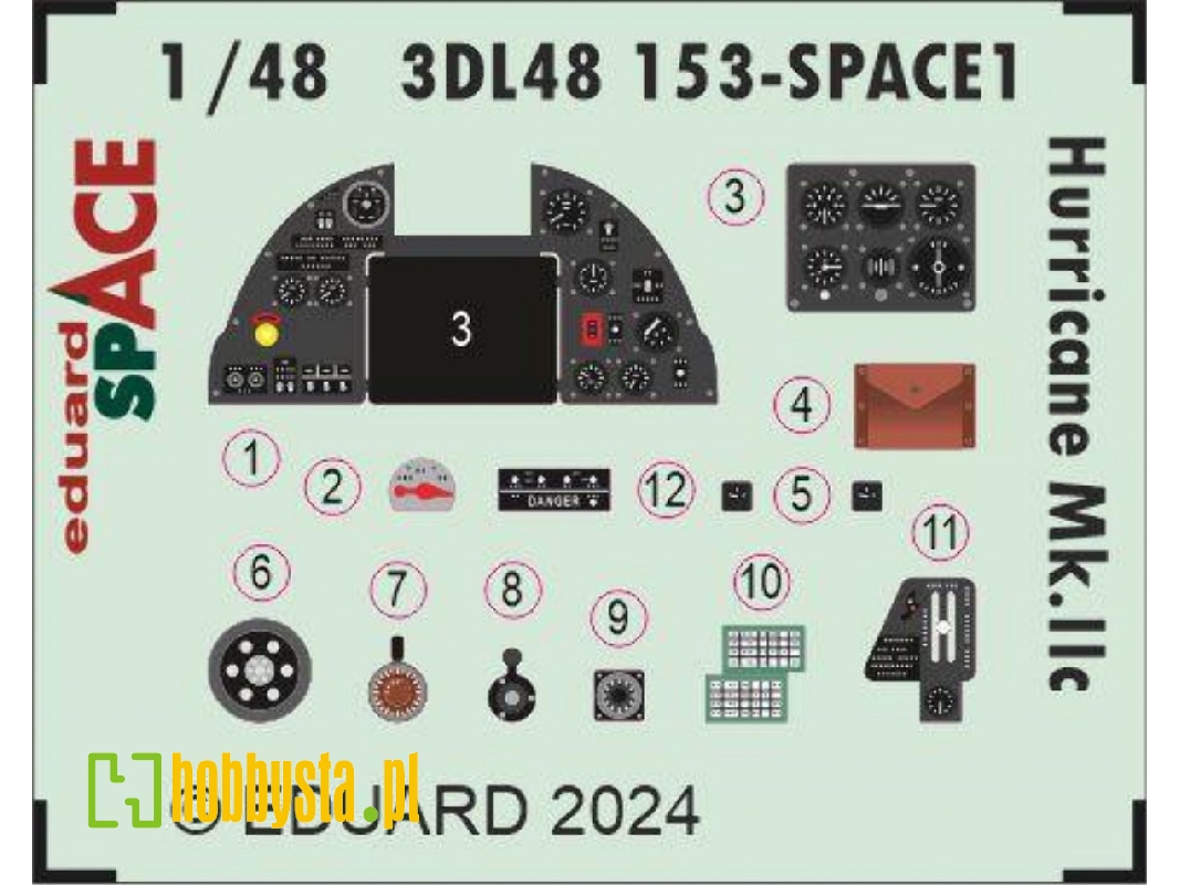 Hurricane Mk. IIc SPACE 1/48 - HOBBY BOSS - image 1