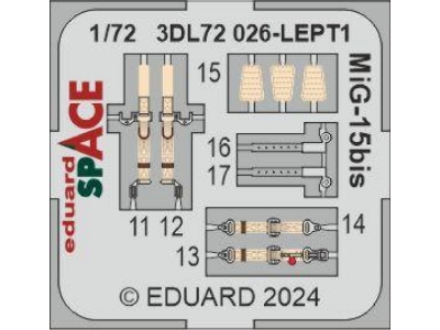 MiG-15bis SPACE 1/72 - EDUARD - image 2