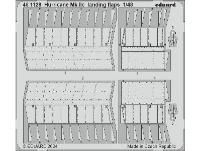 Hurricane Mk. IIc landing flaps 1/48 - HOBBY BOSS - image 1