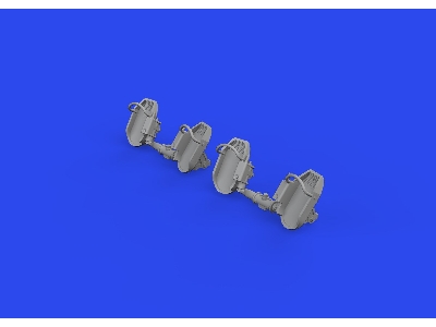 Bf 109E rudder pedals early PRINT 1/48 - image 7