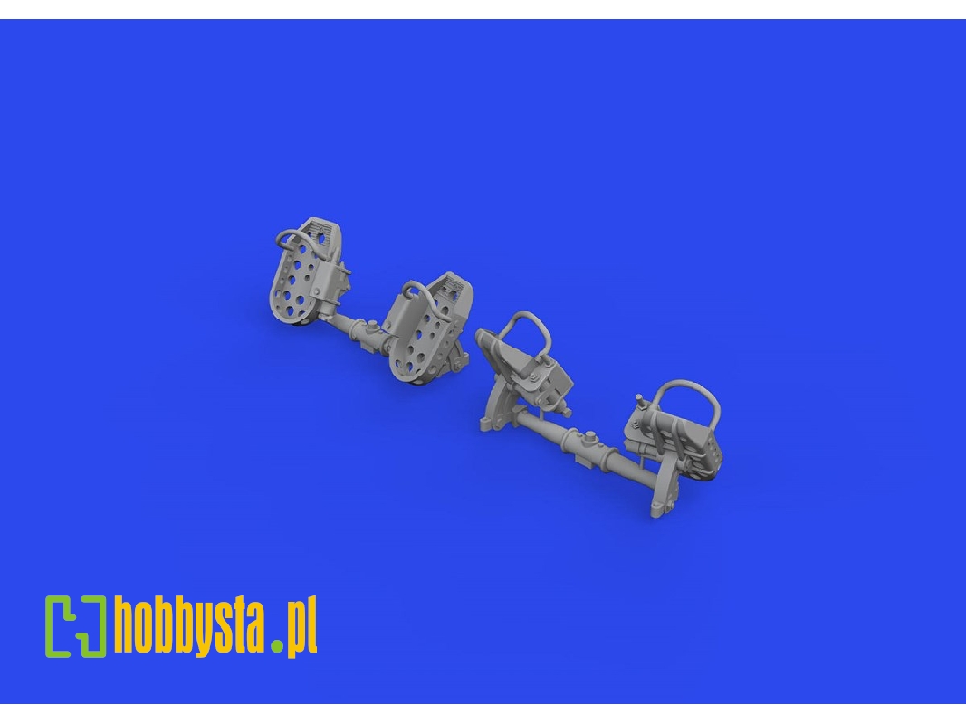 Bf 109E rudder pedals late PRINT 1/48 - image 1