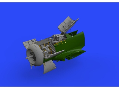 Fw 190A-7 engine & fuselage guns 1/48 - image 1