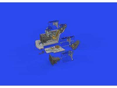 Bf 109G-5/ G-6 cockpit PRINT 1/72 - EDUARD - image 1