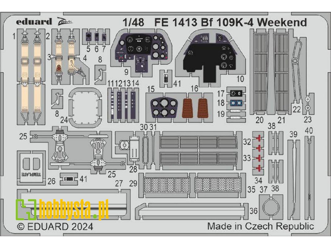 Bf 109K-4 Weekend 1/48 - EDUARD - image 1