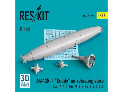 A/A42r-1 'buddy' Air Refueling Store (1 Pcs) (F/A-18, S-3, Mq-25, A-6, Ea-6, A-7, A-4) - image 1