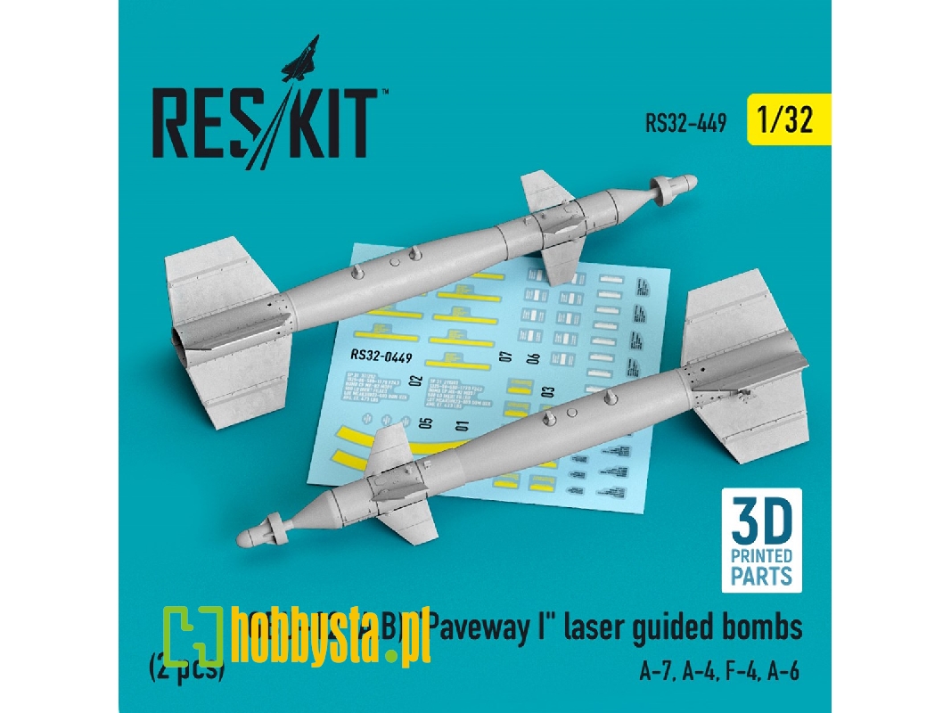 Gbu-12 (A, B) 'paveway I' Laser Guided Bombs (2 Pcs) (A-7, A-4, F-4, A-6) - image 1