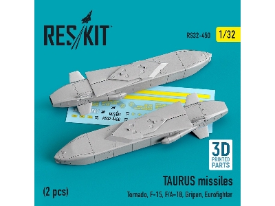 Taurus Missiles (2 Pcs) (Tornado, F-15, F/A-18, Gripen, Eurofighter) - image 1