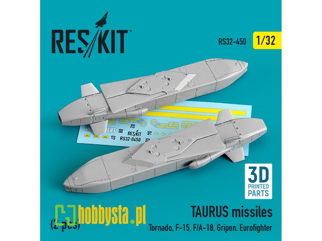 Taurus Missiles (2 Pcs) (Tornado, F-15, F/A-18, Gripen, Eurofighter) - image 1