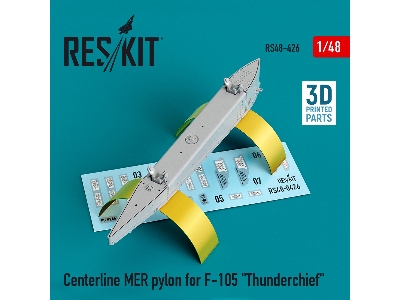 Centerline Mer Pylon For F-105 Thunderchief - image 1