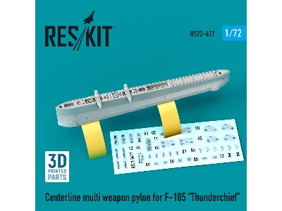 Centerline Multi Weapon Pylon For F-105 Thunderchief - image 1