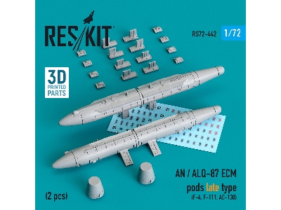 An / Alq-87 Ecm Pods Late Type (2 Pcs) (F-4, F-111, Ac-130) - image 1