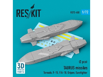 Taurus Missiles (2 Pcs) (Tornado, F-15, F/A-18, Gripen, Eurofighter) - image 1