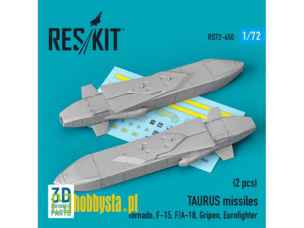 Taurus Missiles (2 Pcs) (Tornado, F-15, F/A-18, Gripen, Eurofighter) - image 1