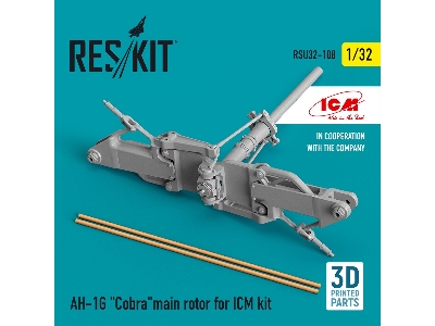 Ah-1g 'cobra' Main Rotor For Icm Kit - image 1