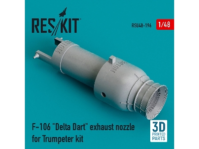 F-106 Delta Dart Exhaust Nozzle For Trumpeter Kit - image 1
