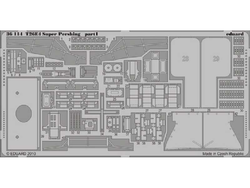 T26E4 Super Pershing 1/35 - Hobby Boss - image 1