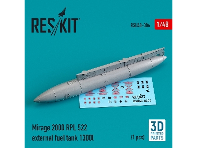 Mirage 2000 Rpl 522 External Fuel Tank 1300lt - image 1