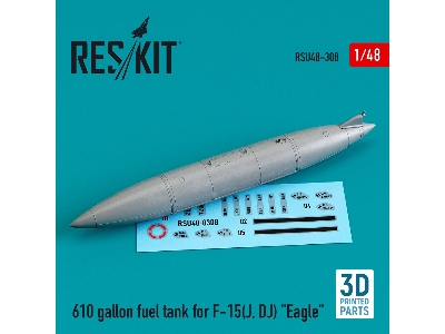 610 Gallon Fuel Tank For F-15(J, Dj) Eagle - image 1