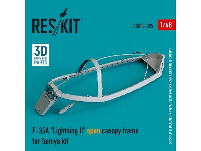 F-35a Lightning Ii Open Canopy Frame For Tamiya Kit - image 1