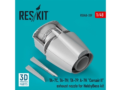 Ta-7c, Ta-7h, Ta-7p, A-7k 'corsair Ii' Exhaust Nozzle For Hobbyboss Kit - image 1