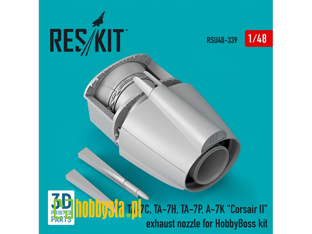 Ta-7c, Ta-7h, Ta-7p, A-7k 'corsair Ii' Exhaust Nozzle For Hobbyboss Kit - image 1 Ta-7c, Ta-7h, Ta-7p, A-7k 'corsair Ii' Exhaust Nozzle For Hobbyboss Kit - image 1