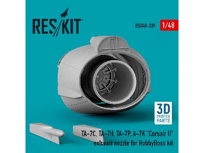 Ta-7c, Ta-7h, Ta-7p, A-7k 'corsair Ii' Exhaust Nozzle For Hobbyboss Kit - image 2