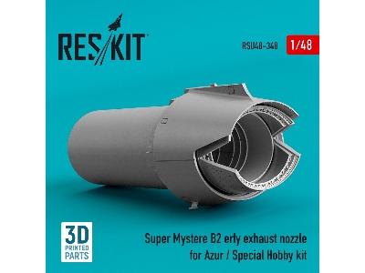 Super Mystere B2 Erly Exhaust Nozzle For Azur / Special Hobby Kit - image 2