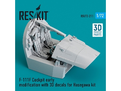 F-111f Cockpit Early Modification With 3d Decals For Hasegawa Kit - image 1