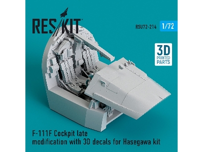 F-111f Cockpit Late Modification With 3d Decals For Hasegawa Kit - image 1