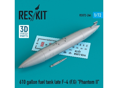 610 Gallon Fuel Tank Late F-4 (F, G) Phantom Ii - image 1