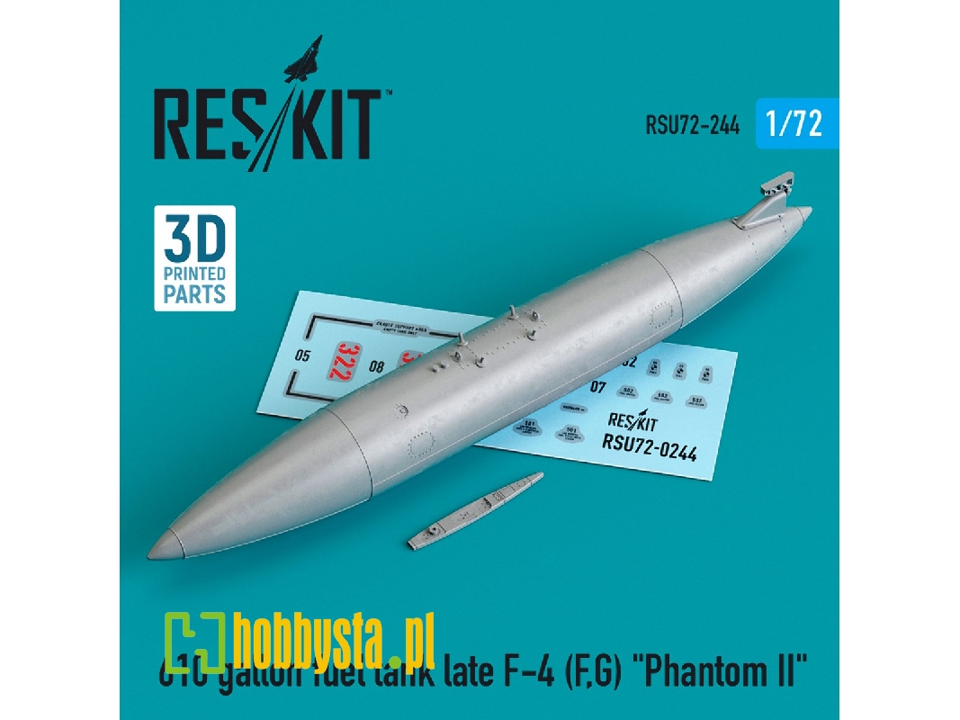 610 Gallon Fuel Tank Late F-4 (F, G) Phantom Ii - image 1 610 Gallon Fuel Tank Late F-4 (F, G) Phantom Ii - image 1