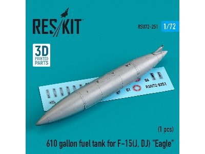 610 Gallon Fuel Tank For F-15 (J, Dj) Eagle - image 1