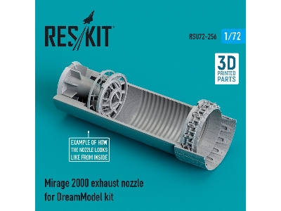 Mirage 2000 Exhaust Nozzle For Dreammodel Kit - image 1