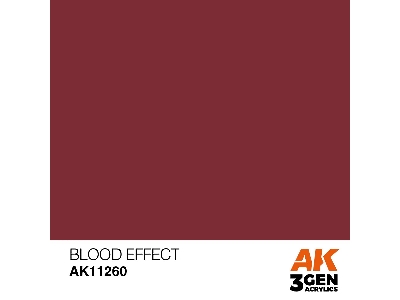 11260 Blood Effects Acrylic - image 1
